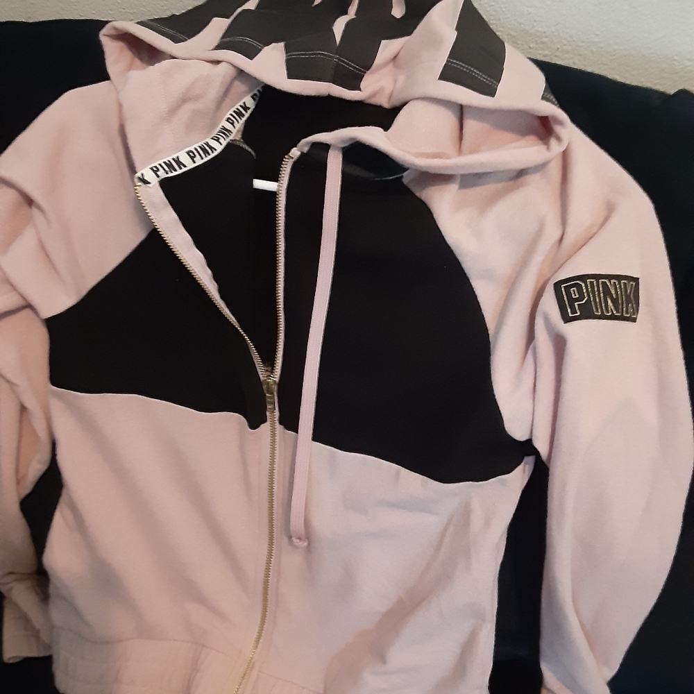 PINK BY VS full zip hoodie